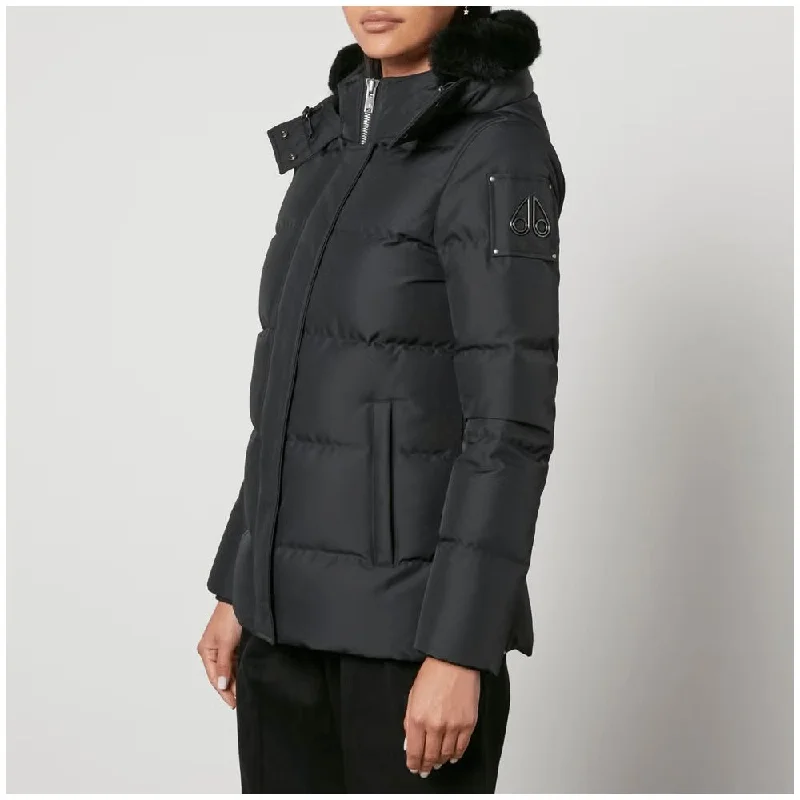 Moose Knuckles  Polyester Jacket & Women's Coat Dapper Women's Bow - adorned