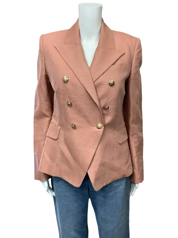 Camille and Mark Jacket Blazer Desert Rose Size 6 Monochromatic All - in - one