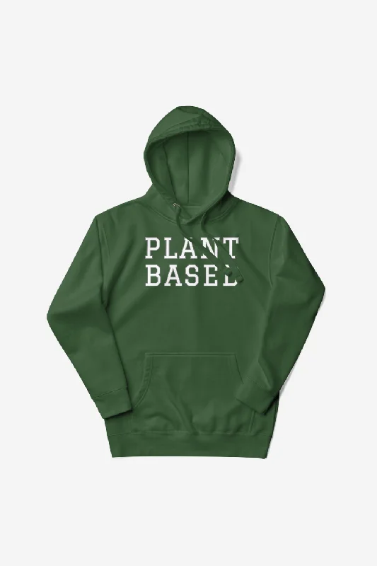 Plant Based Unisex Premium Hoodie Sophisticated Women's 
