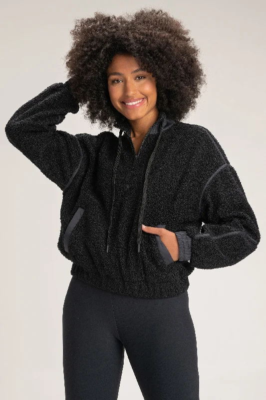 Fluffy Anorak Jacket Cozy Women's Winter
