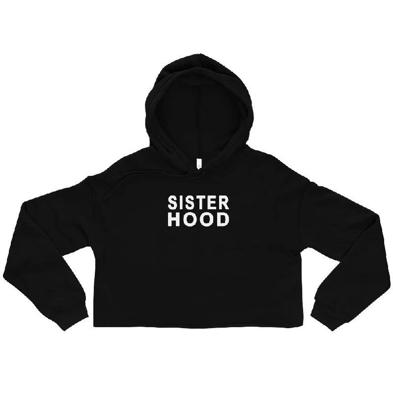 EVERYDAY FLEECE, COZY CHIC CROPPED HOODIE - SISTER HOOD Gym