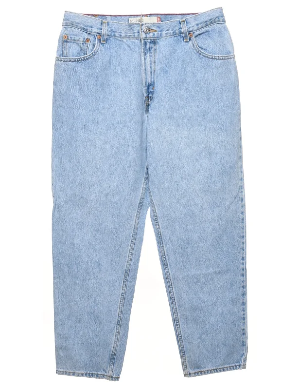 550's Fit Levi's Light Wash Tapered Jeans - W32 L27 Monochromatic All - in - one