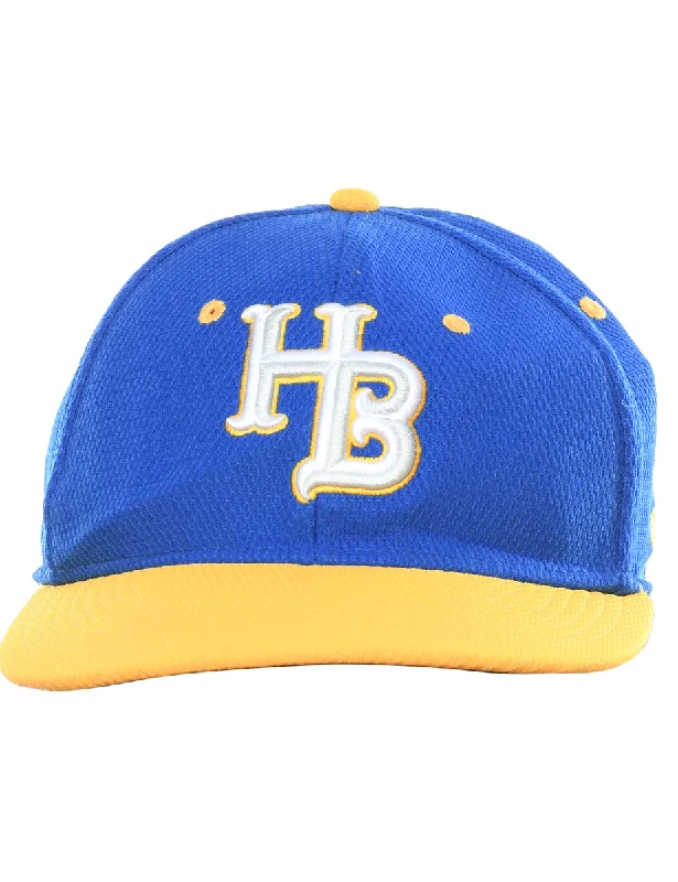 Blue Embroided Cap - XS Cozy Women's Winter