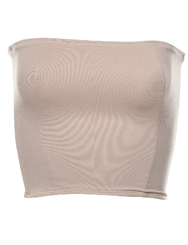 Nude Bustier Style Badeau Top  - XS British Gentlewoman Style