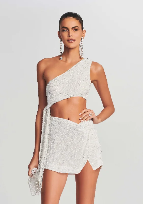 Quinn Sequin Top Confident Women's High - fashion