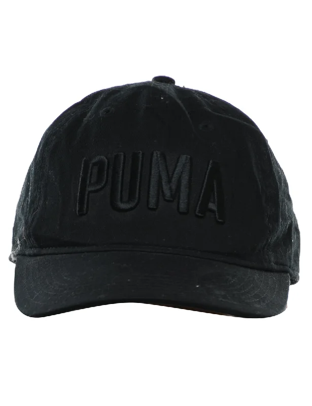 Puma Black Cap - XS Stylish Women's Tropical 