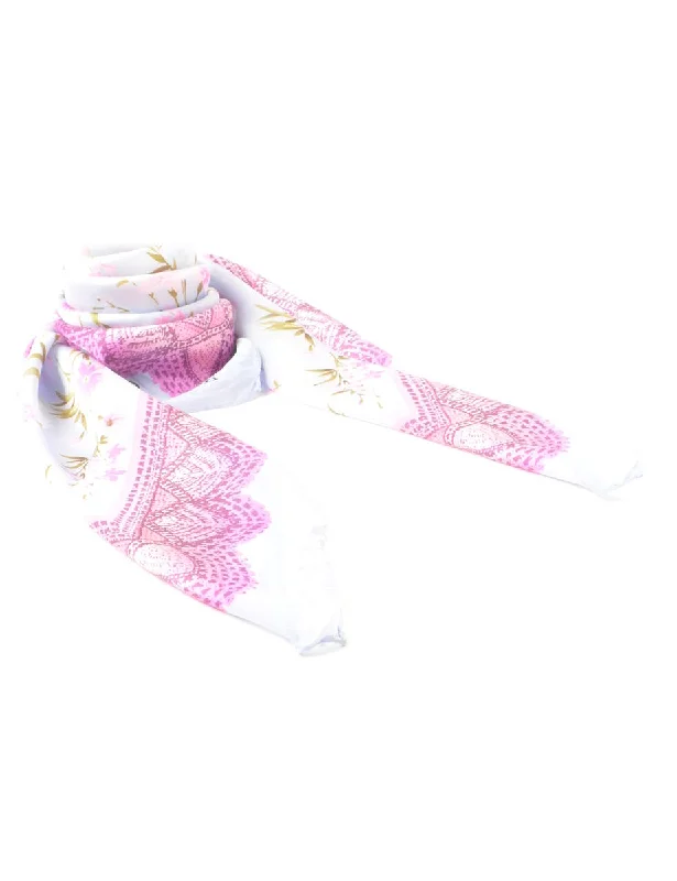 Floral Head Scarf - M British Gentlewoman Style