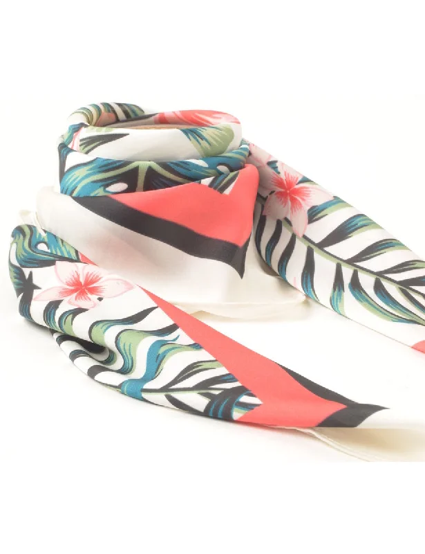 Floral Head Scarf - M Earthy Women's 