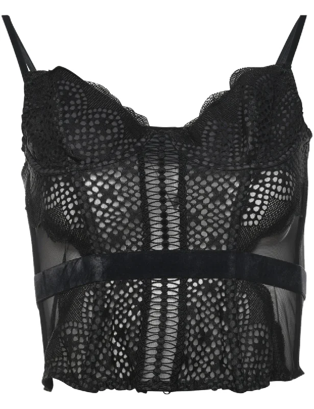 Lace Bustier - XS Stylish Women's Neon