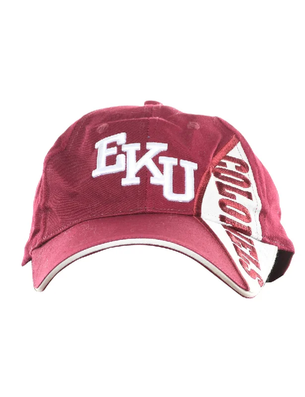 Maroon Embroidered Cap - XS Scandinavian