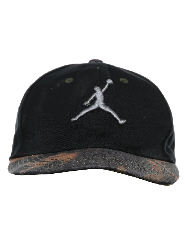 Black Embroidery Cap - XS Australian Beach
