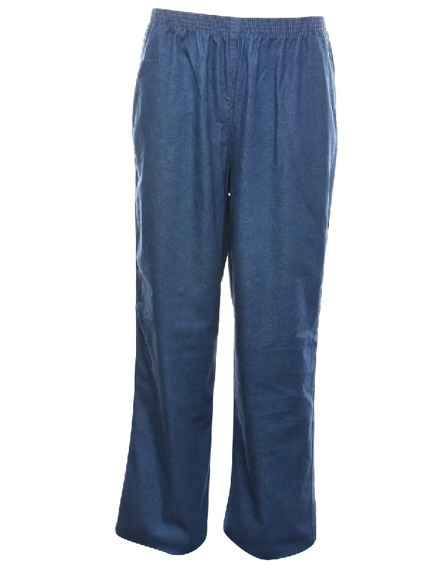Casual Medium Wash Denim Trousers - W28 L30 garde
