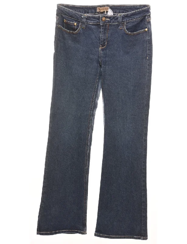 Y2K Low Rise Bootcut Jeans - W31 L30 Gym