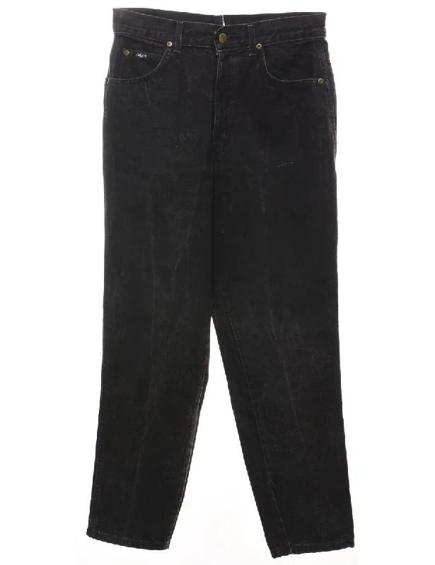 Black Tapered Jeans - W29 L29 Disco