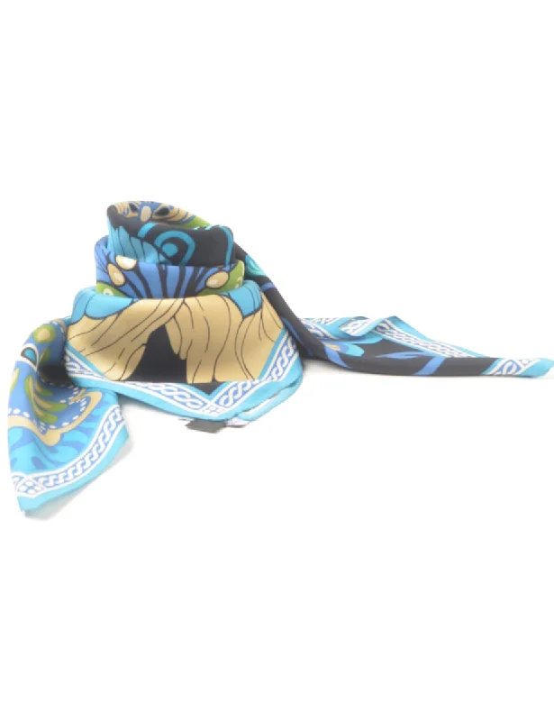 Floral Print Head Scarf - M Sleek Women's 