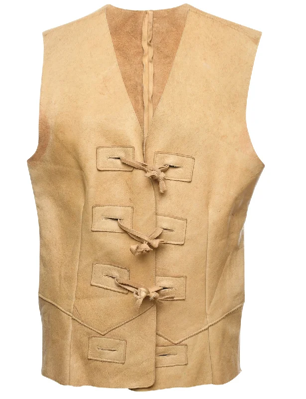 Light Brown Waistcoat - L Compression