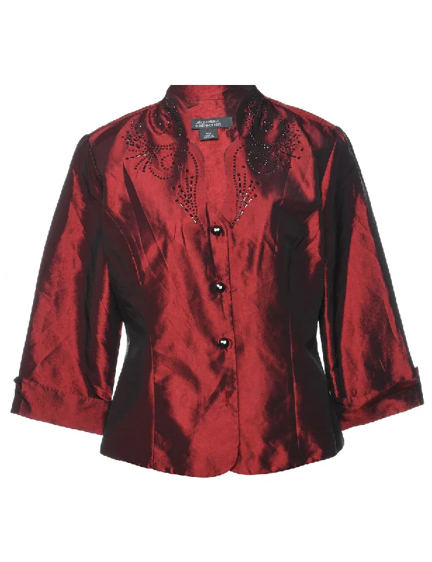 Metallic Classic Metallic Evening Jacket - M Sustainable Organic