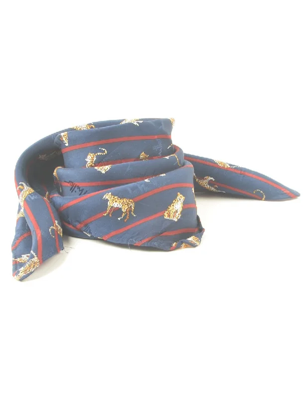 Animal Print Head Scarf - S Cozy Women's Sherpa - lined