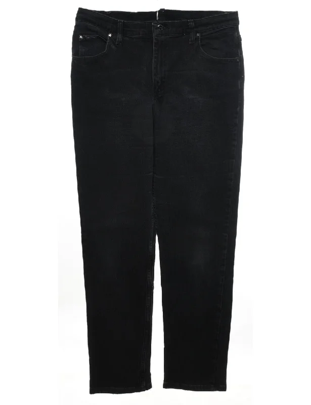 Riders Black Lee Tapered Jeans - W34 L31 purpose