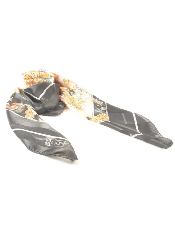 Floral Head Scarf - L Disco