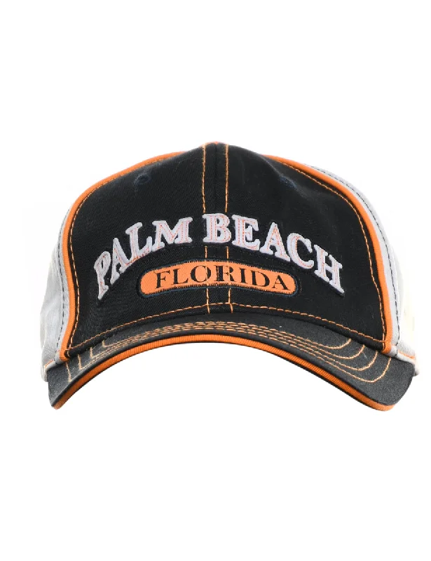Palm Beach Florida Printed Cap - XS Confident Women's High - fashion