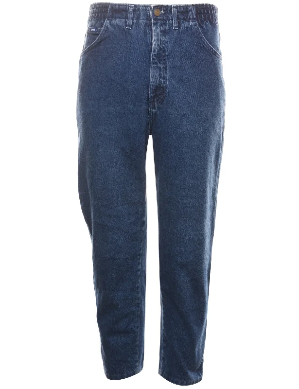 Dark Wash Lee Denim Trousers - W26 L26 Australian Beach