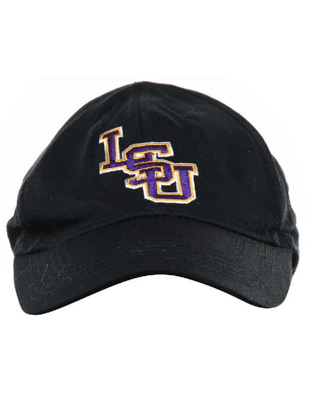 Black Embroided Cap - XS Practical Women's Quick - dry