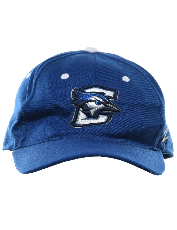 Blue Embroided Cap - XS purpose