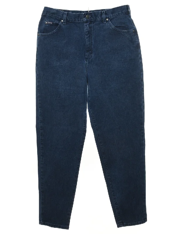 Lee Dark Wash Tapered Jeans - W32 L31 Contemporary 