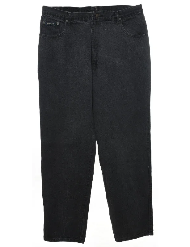 Nevada Black Tapered Jeans - W35 L31 Practical Women's Multi - 