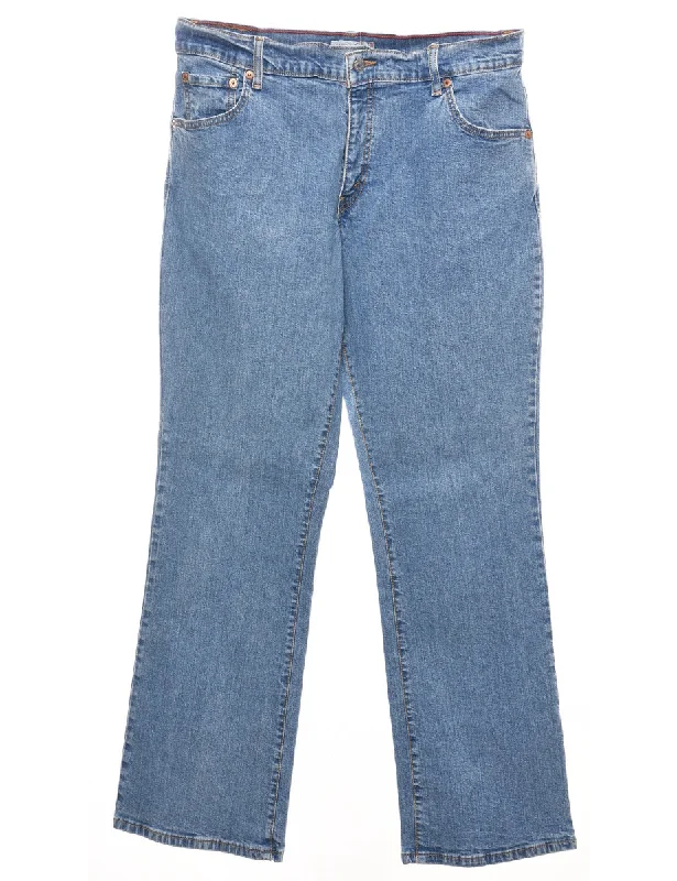 Classic Light Wash Levi's Jeans - W33 L30 Stylish Women's Neon
