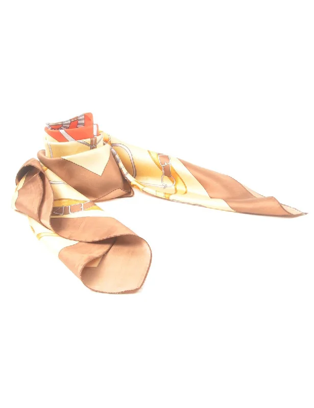 Nautical Print Head Scarf - M Refined Women's Classic 