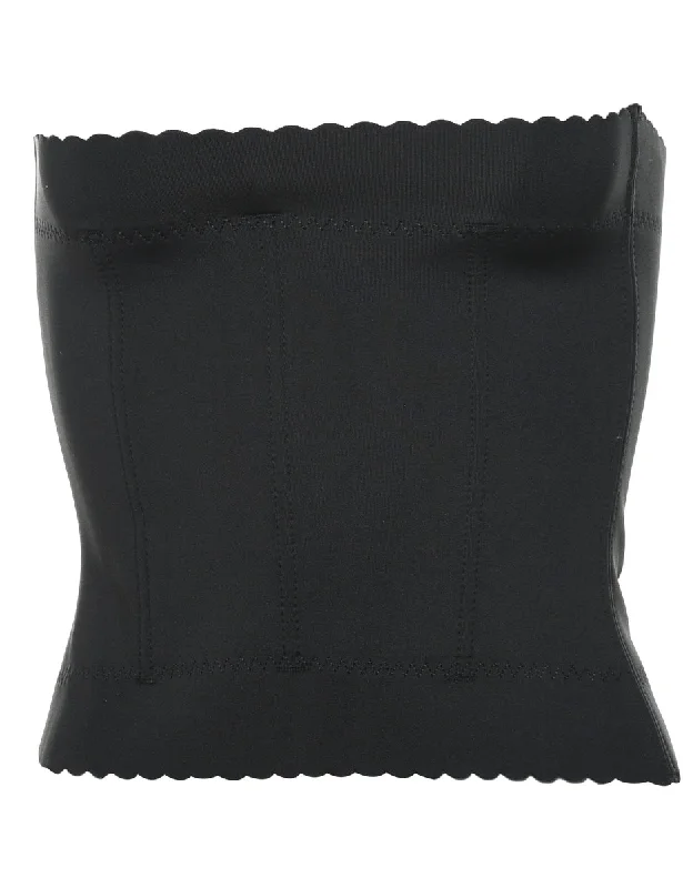 Black Bustier - S Cozy Women's Winter