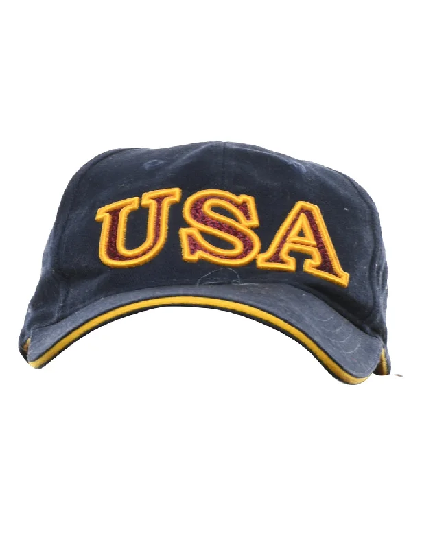 USA Embroided Cap - XS British Gentlewoman Style