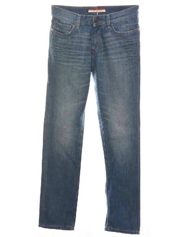 Tommy Hilfiger Straight-Fit Faded Jeans - W30 L30 Refined Women's Classic 